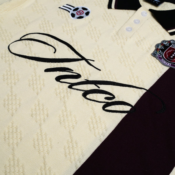 TNTCO x SFC Polo Jersey (Beige/Purple)