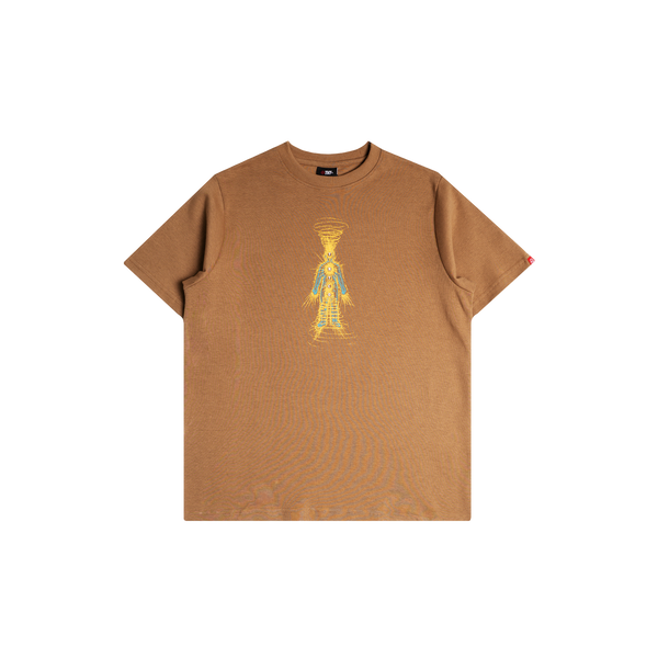 Meditation Logo Tee (Brown)