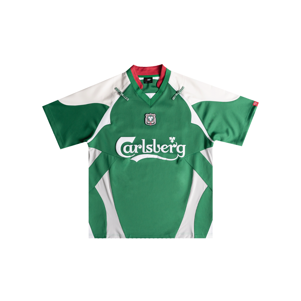 Chinese Ribbon Jersey (Green/Beige)