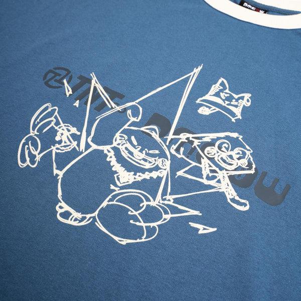 Infamous Boxy Tee (Blue)