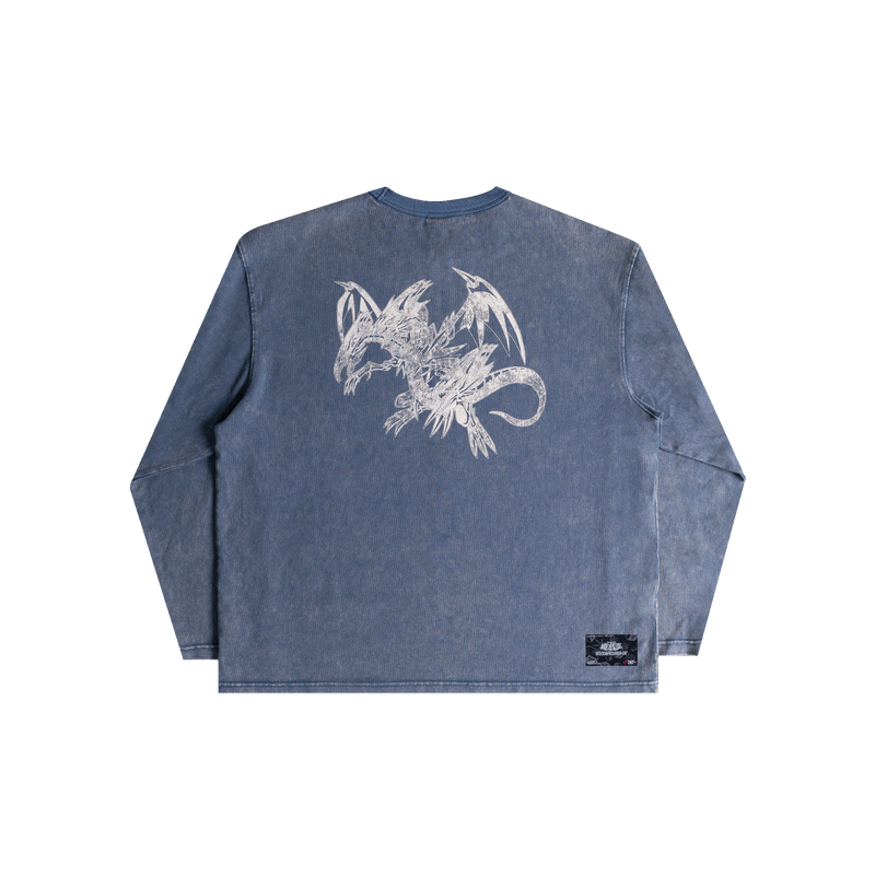 Ultimate Blue Eyes Washed Sweater (Blue)