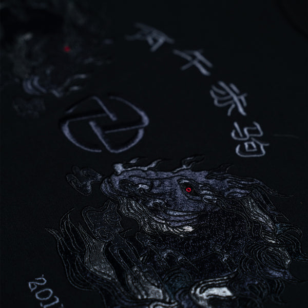 Mini Flame Horse Tee (Black)