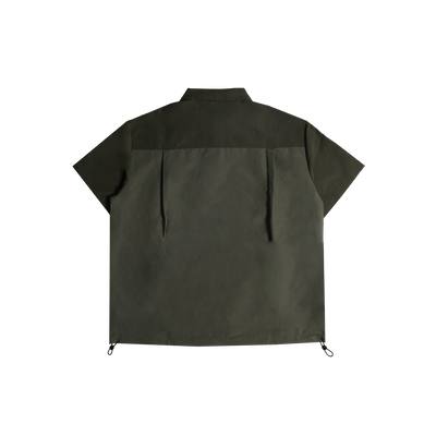 World Zipped Shirt (Dark Green)