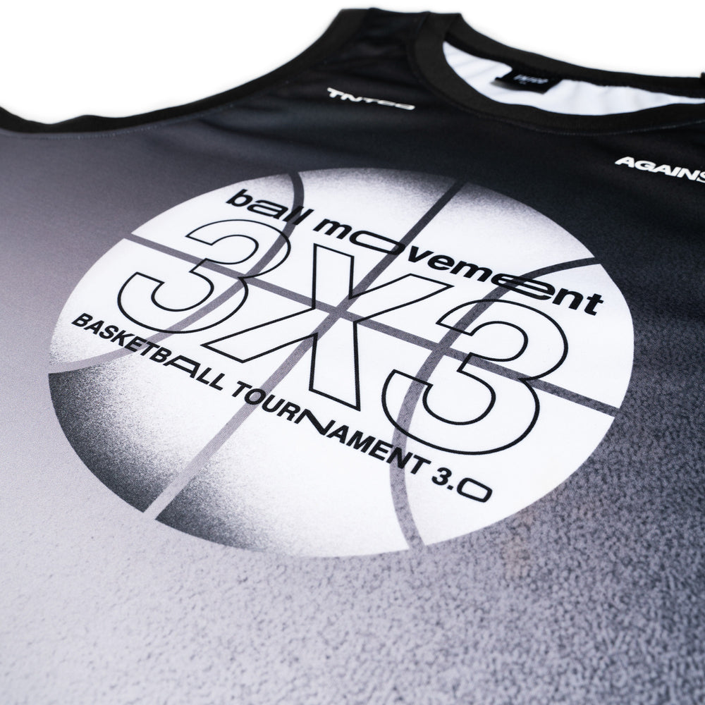 Ballmovement 3X3 Basketball Jersey (Black)
