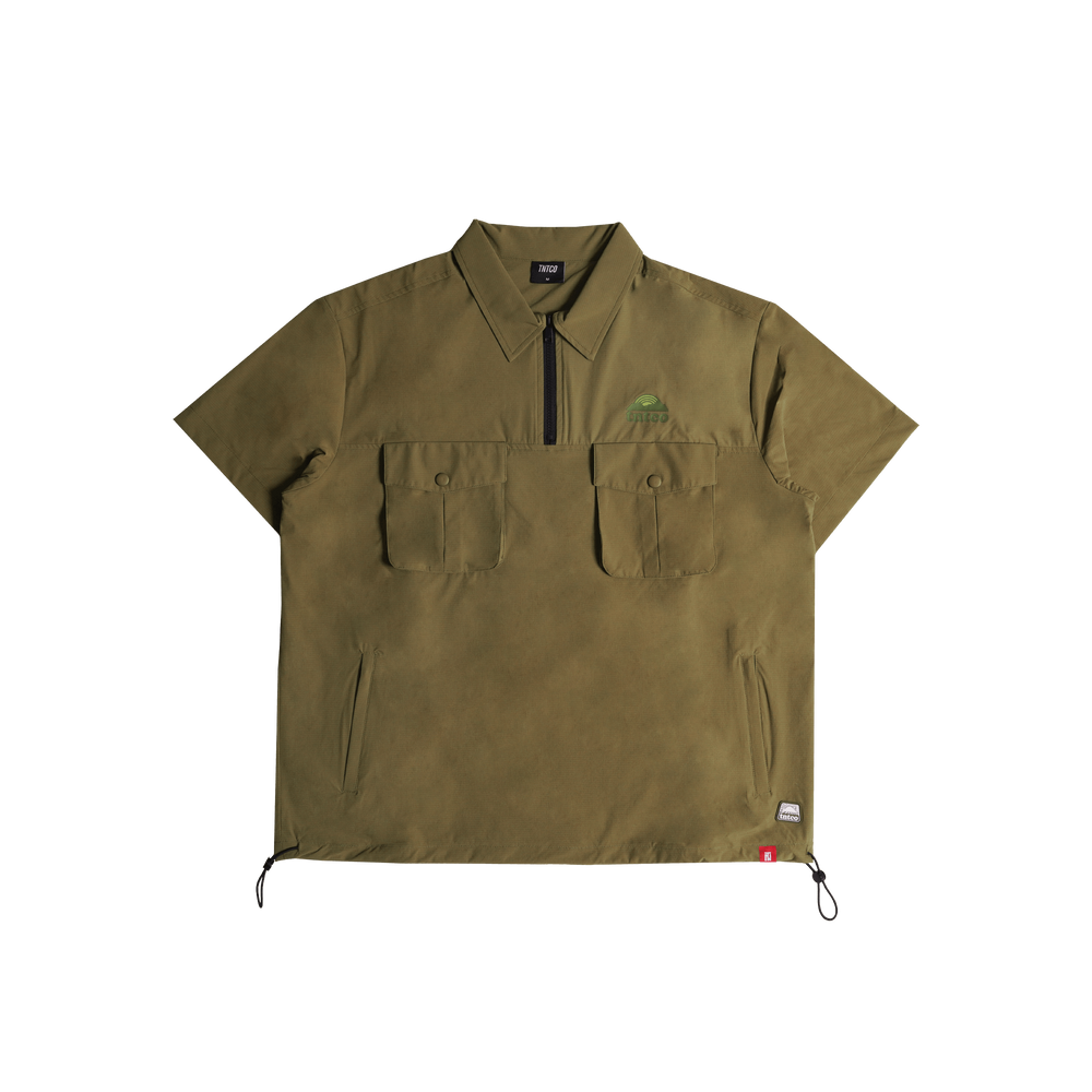 Mountain Multi-pocket Shirt (Green)