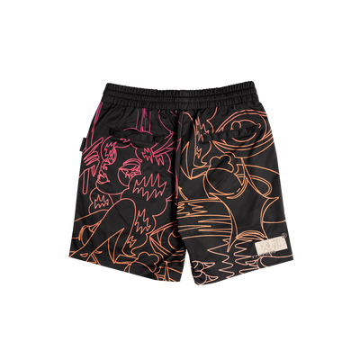 Bunny Lady Shorts (Black)