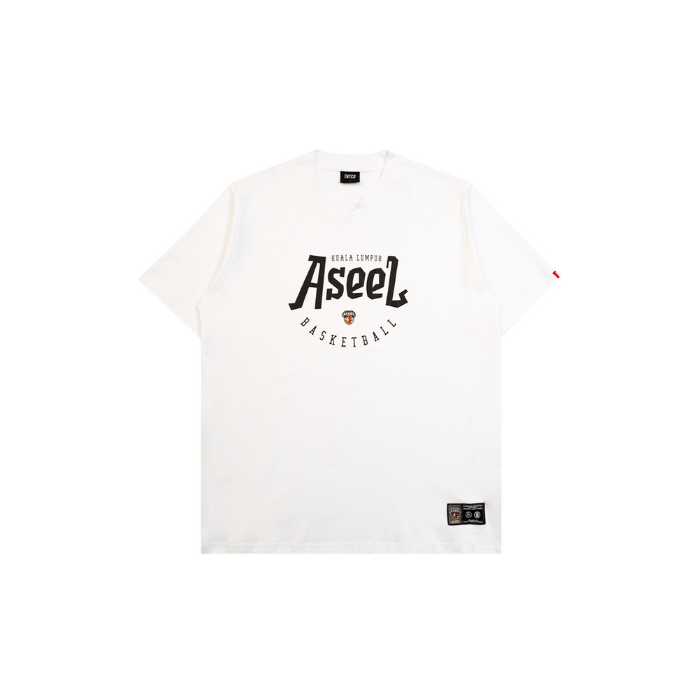 Aseel Logo Tee (White)