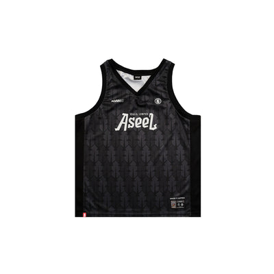 Aseel Print Jersey (Black)