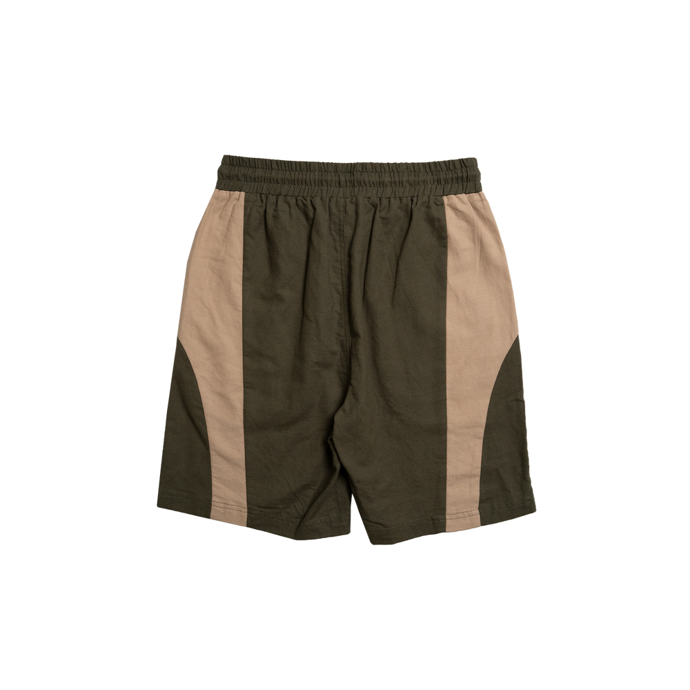 TNTCO x ZEUS Lightweight Field Shorts (Green/Beige)