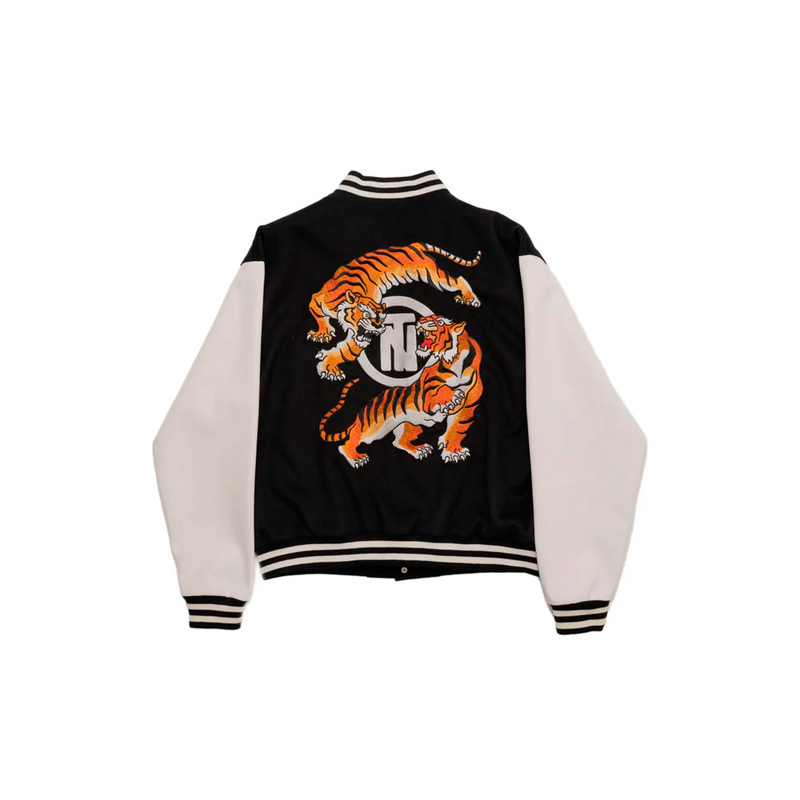 Tiger Varsity Jacket (Black)