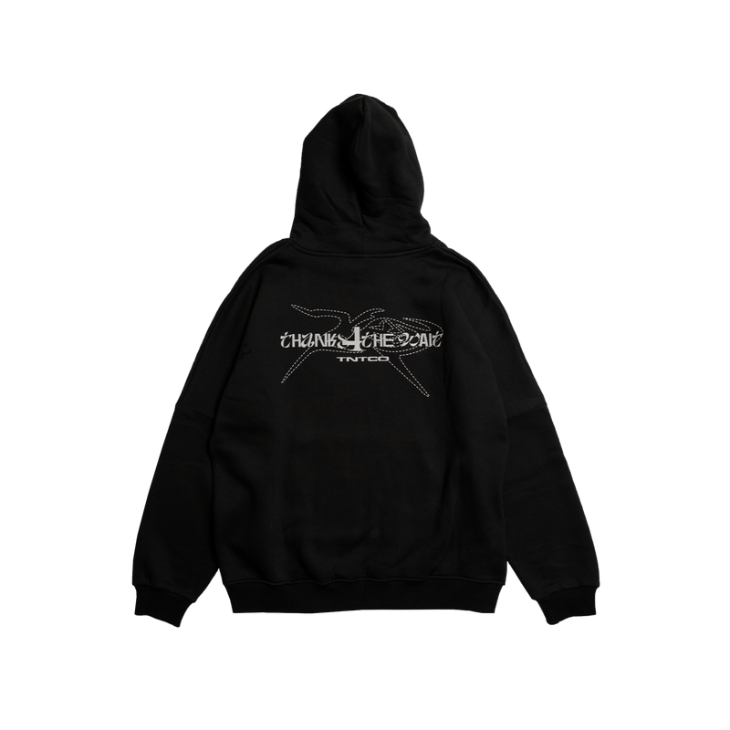 TNTCO x FPB Thanks4thewait Hoodie (Black)