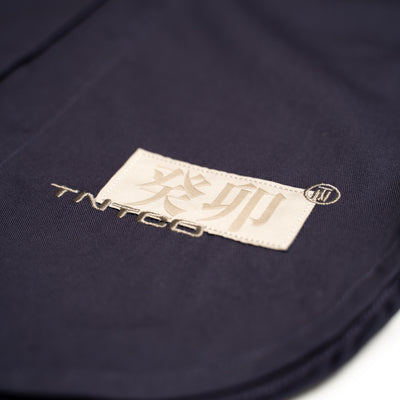 Mao Patched Shirt (Navy)