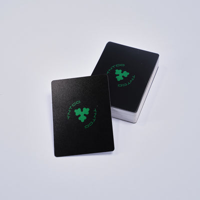 Poker Card Set (Black/Green)