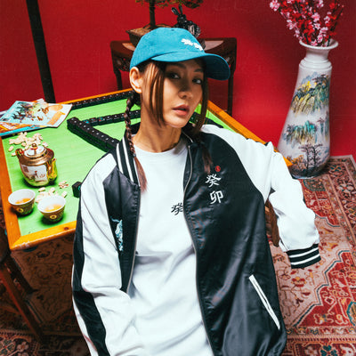 Gui Mao 6 Panel Cap (Navy)
