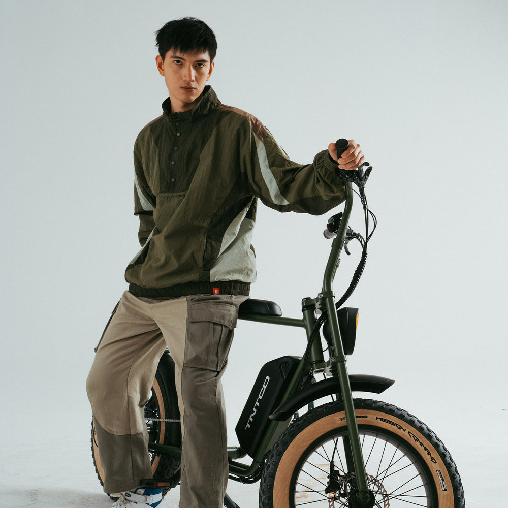 TNTCO x ZEUS Military Windbreaker (Green)