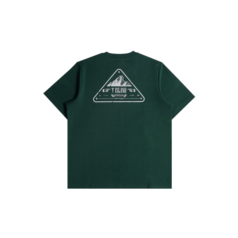 Stamp Logo Tee (Olive Green)