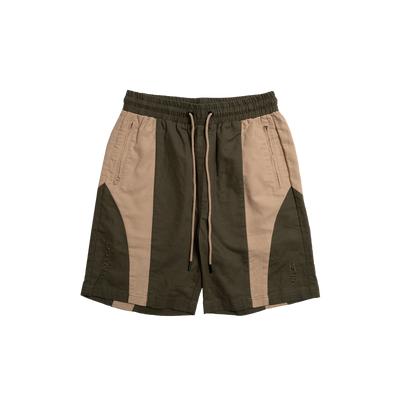 TNTCO x ZEUS Lightweight Field Shorts (Green/Beige)