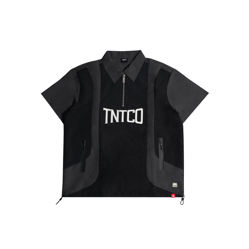 World Zipped Shirt (Black)