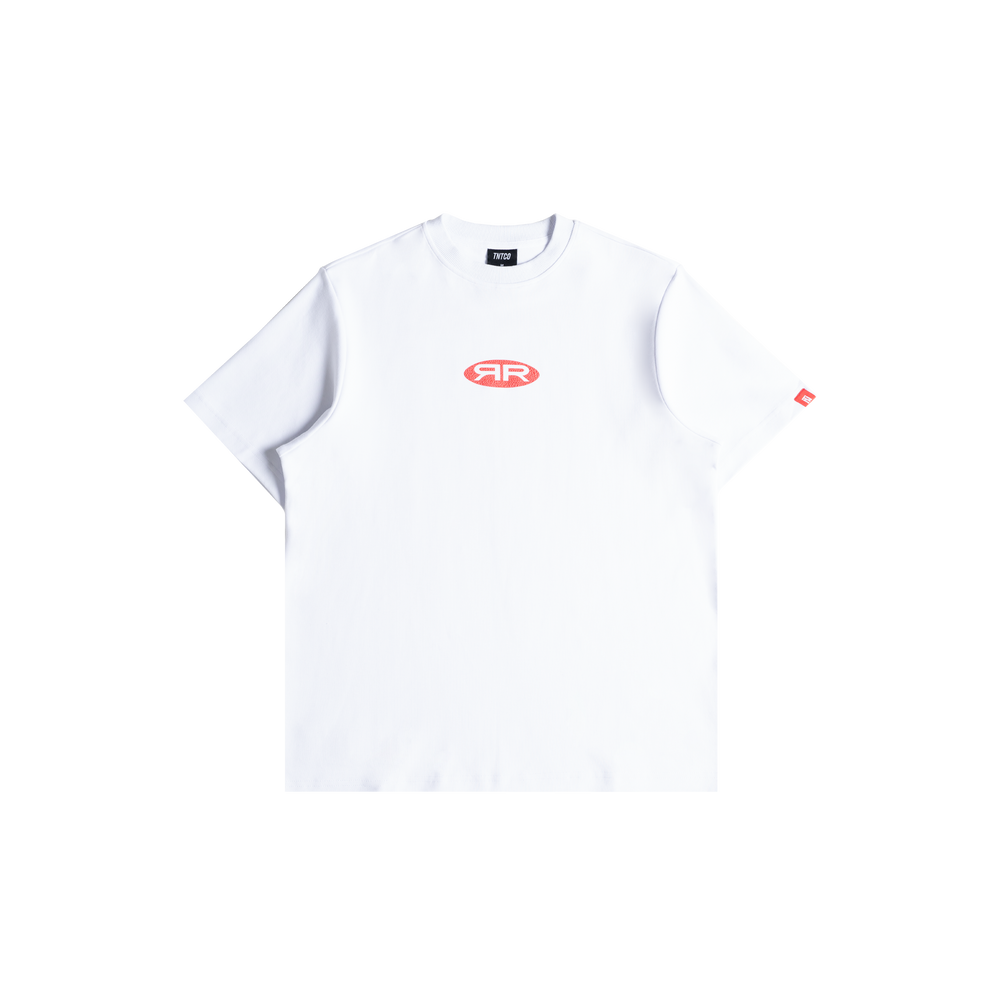 Off white split clearance logo t shirt
