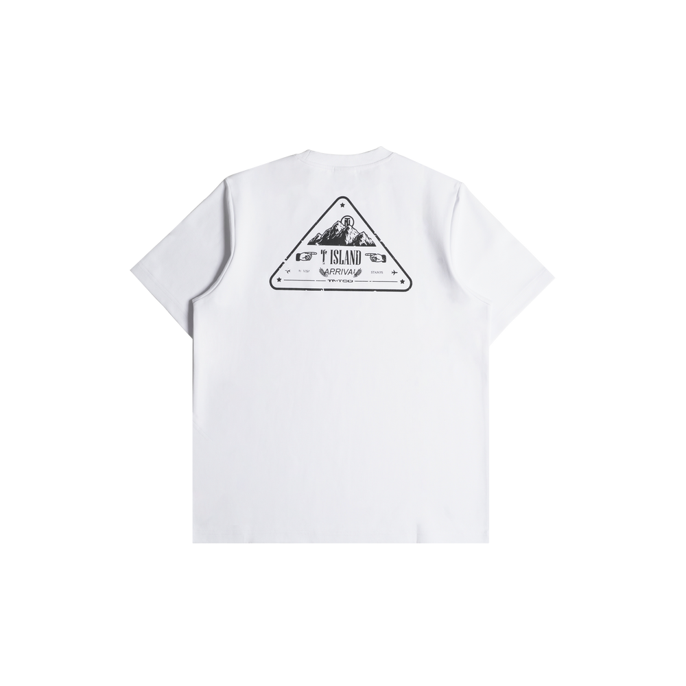 Stamp Logo Tee (White)