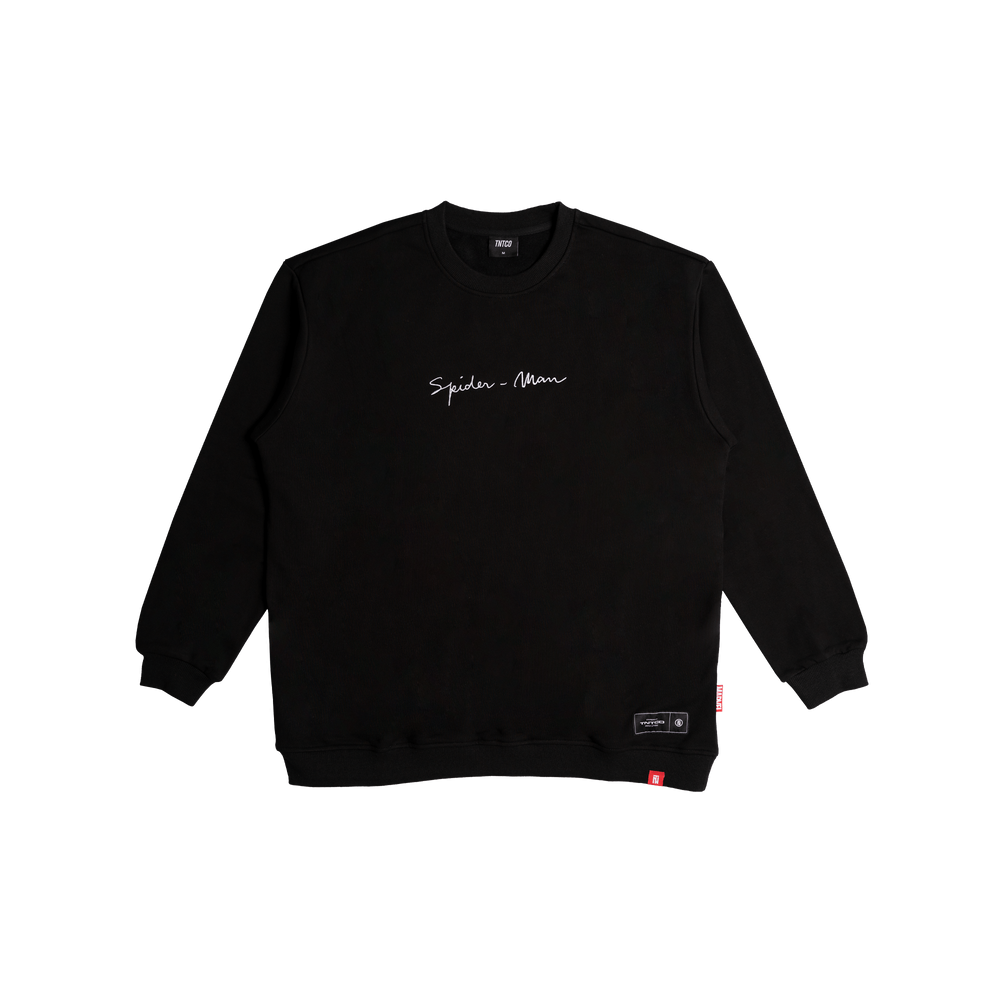 Spider-man Signature Sweater (Black)