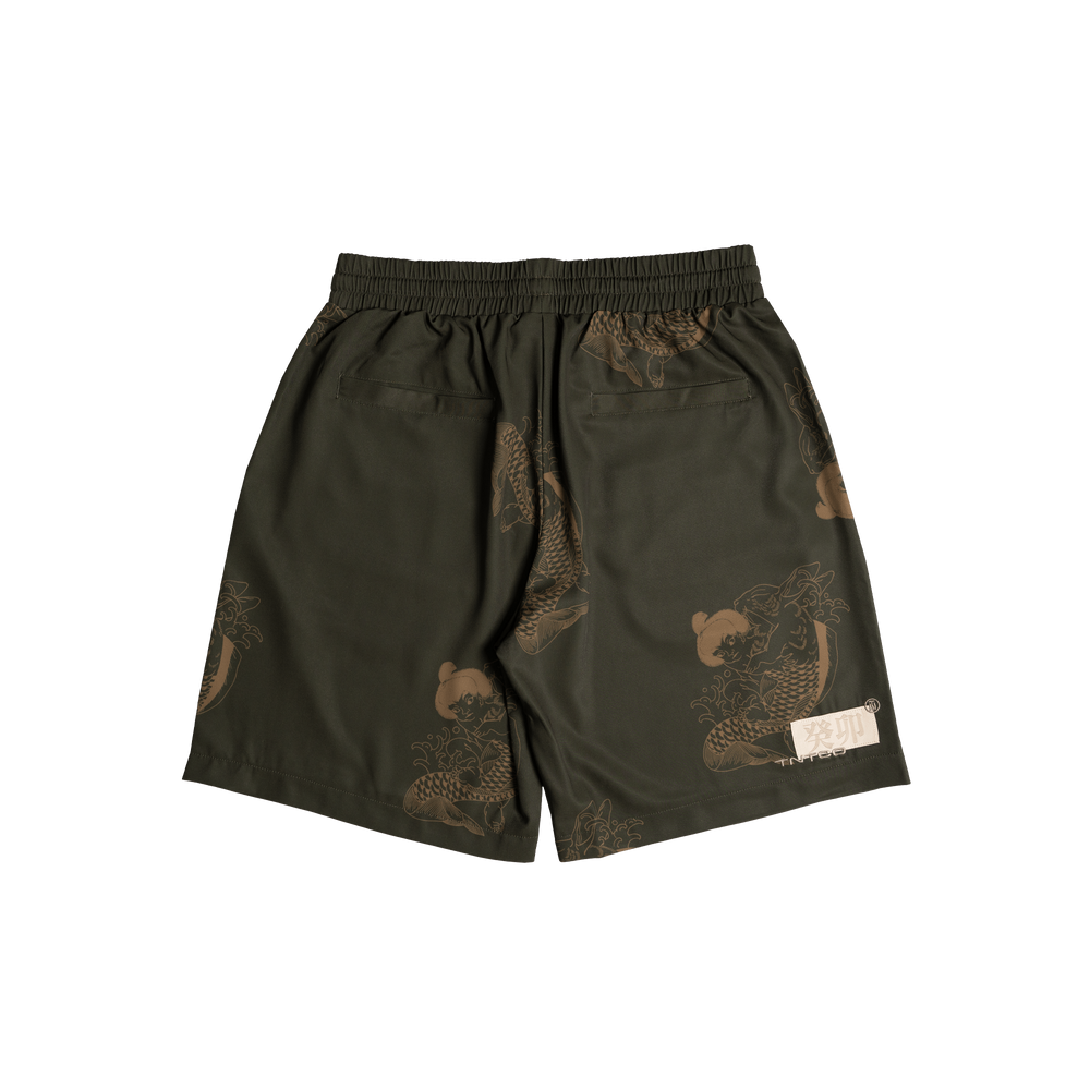 Kintaro Shorts (Olive Green)