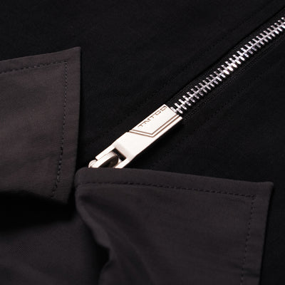 World Zipped Shirt (Black)