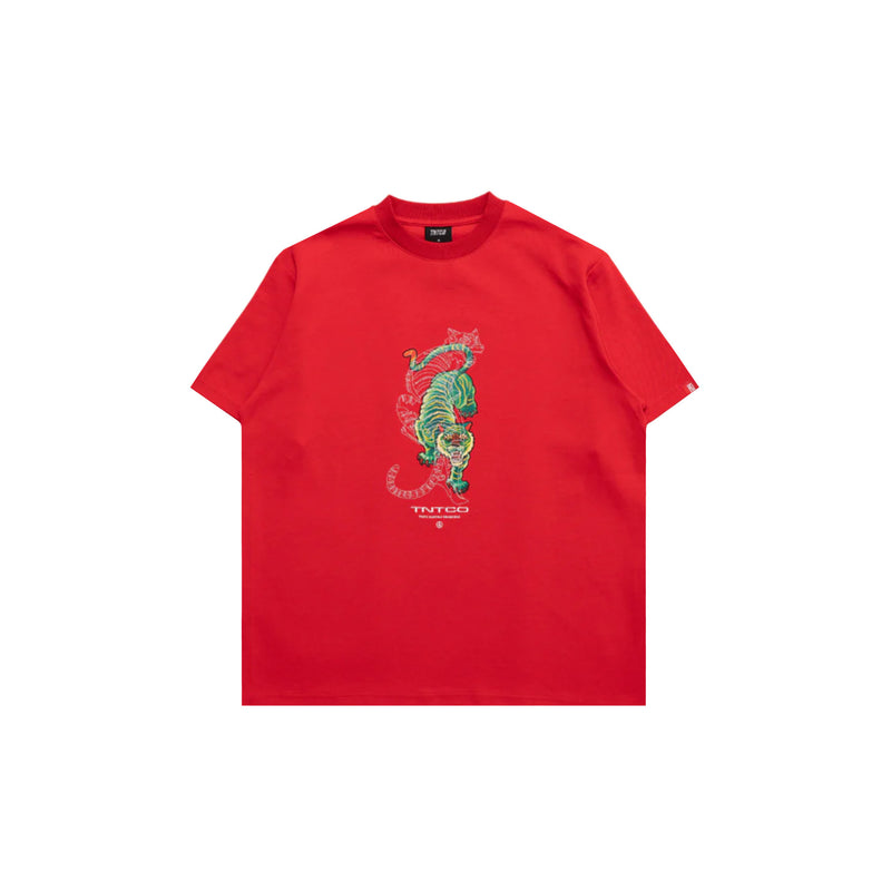 JP Tiger Tee (Red/Green)
