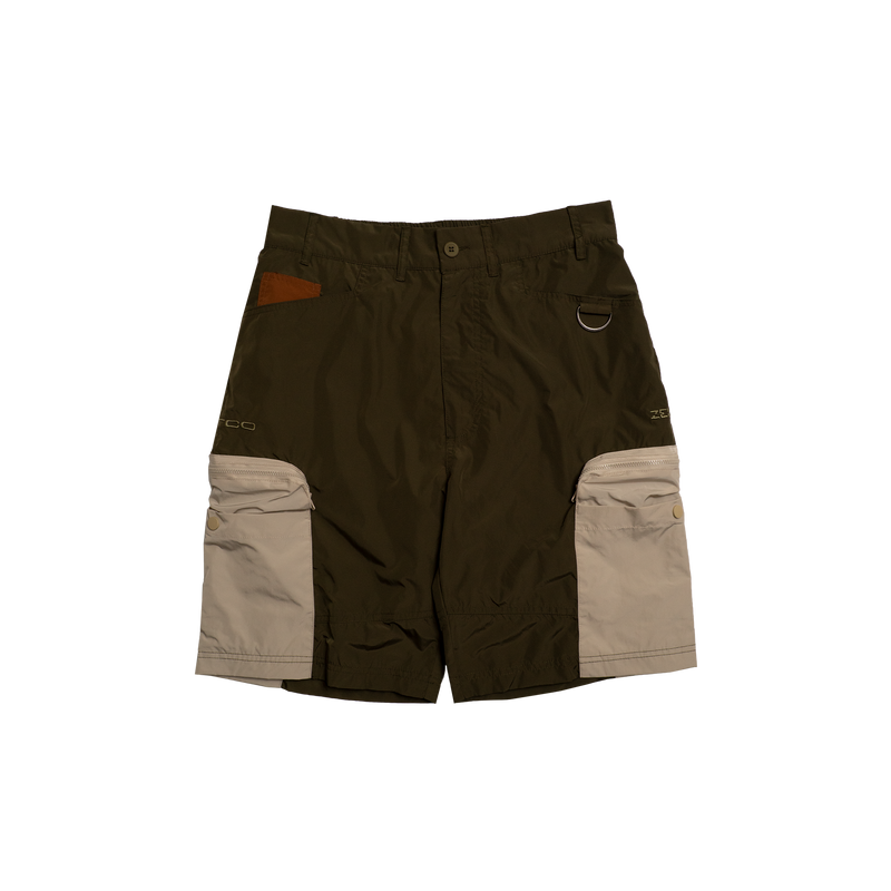 TNTCO x ZEUS Multipocket Field Shorts (Green)