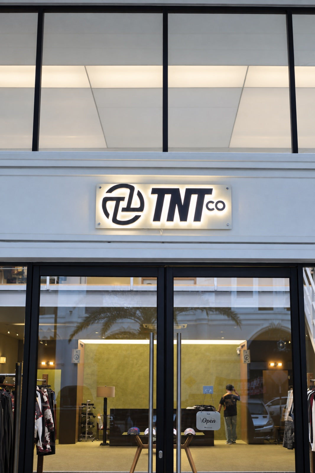 Anything JB and TNTCO storefront at Eco Palladium